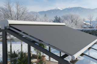 Angenehmer Schatten von außen